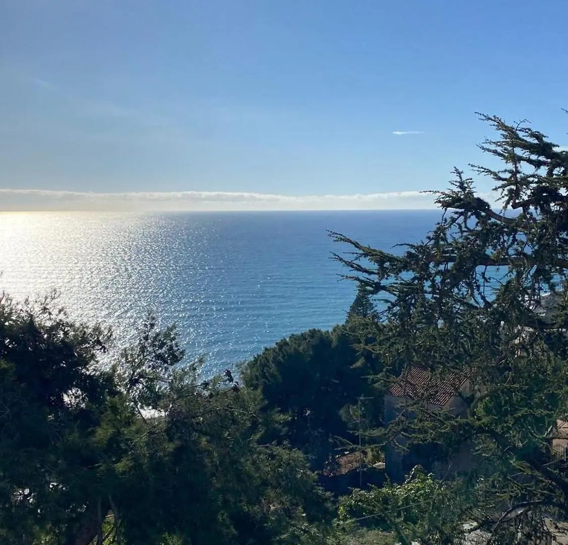 Sanremo Vista Mare E Giardino Lägenhet Poggio