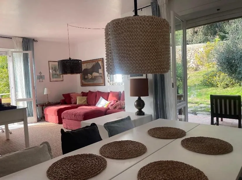 Sanremo Vista Mare E Giardino Lägenhet Poggio